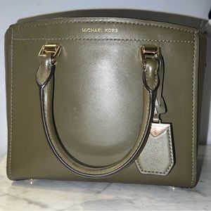Benning medium leather satchel - Michael Kors